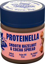 Proteinella Mogyoró és kakaó 200 g - folyékony csokoládé hozzáadott cukor és pálmaolaj nélkül