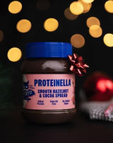 Proteinella Mogyoró és kakaó 200 g - folyékony csokoládé hozzáadott cukor és pálmaolaj nélkül
