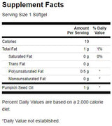 Pumpkin Seed Oil 1000 mg - 100 Gel capsules - Nutra Best Europe