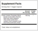 Lila antioxidáns gyümölcs & Zöldségkomplex 400 mg - 60 kapszula