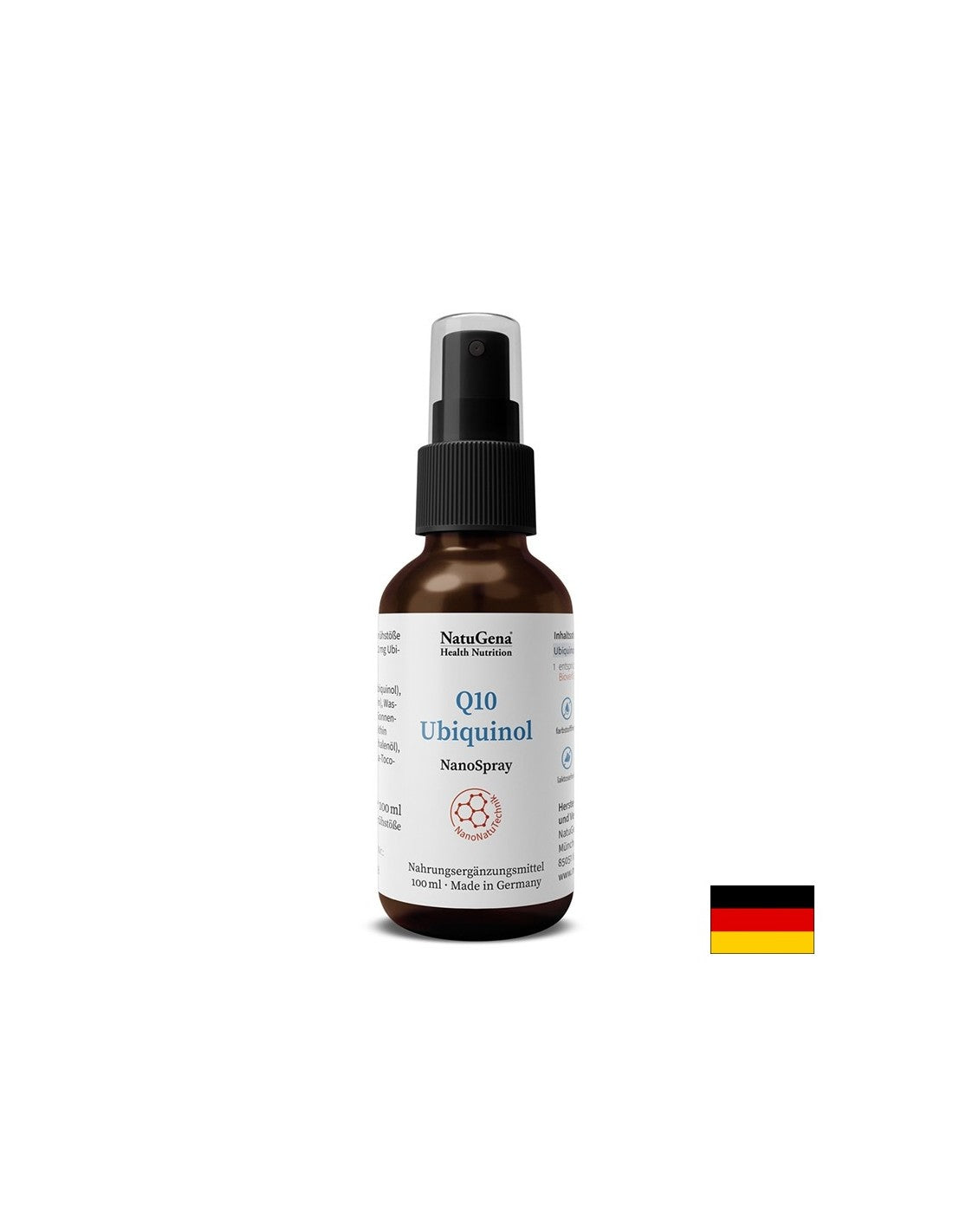Energia és egészséges szív - Koenzim Q10 Ubiquinol (nano), 100 ml szájspray