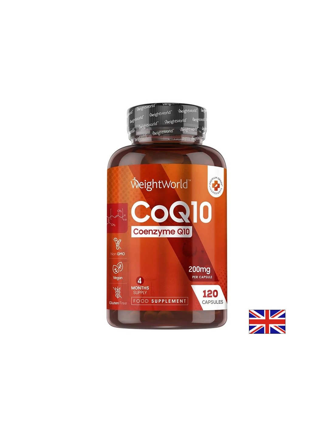 Szív- és érrendszer egészsége - Koenzim Q10 200 mg, 120 kapszula - Coq10