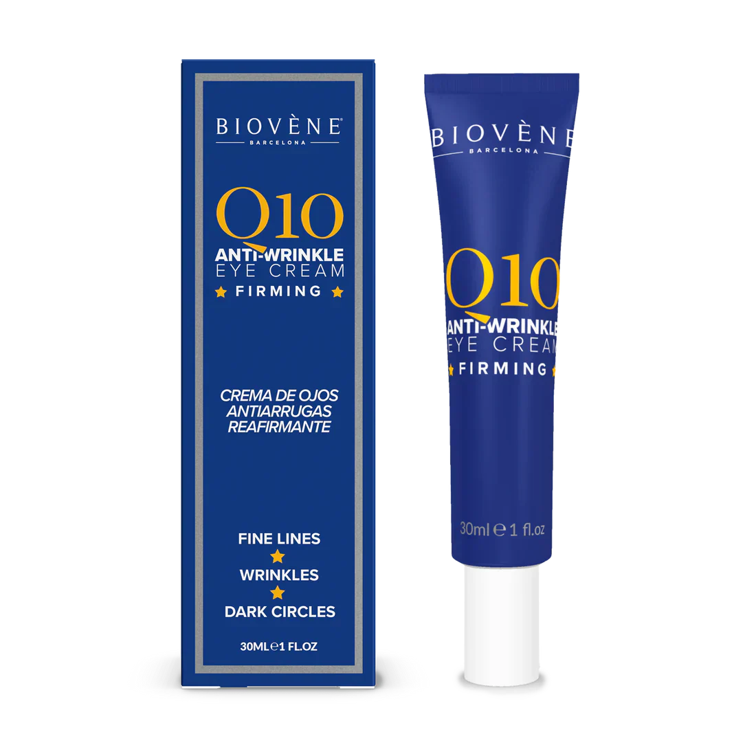 Ránctalanító szemkörnyékápoló krém Q10-nel - 30 ml