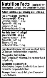 Pure Gold Q10 - 60 capsules - Nutra Best Europe