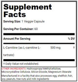 L-Carnitine Power - 60 capsules - Nutra Best Europe