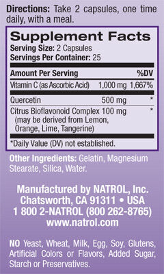 Quercetin Complex 500 mg./50 Caps.