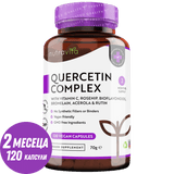 Kvercetin komplex bromelainnel 120 V-kapszula. <tc>Nutravita</tc>