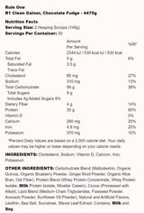 R1 Clean Gainer - 4470 gramm