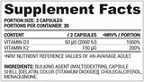 D3 + K2 Vitamin 60 capsules - Nutra Best Europe