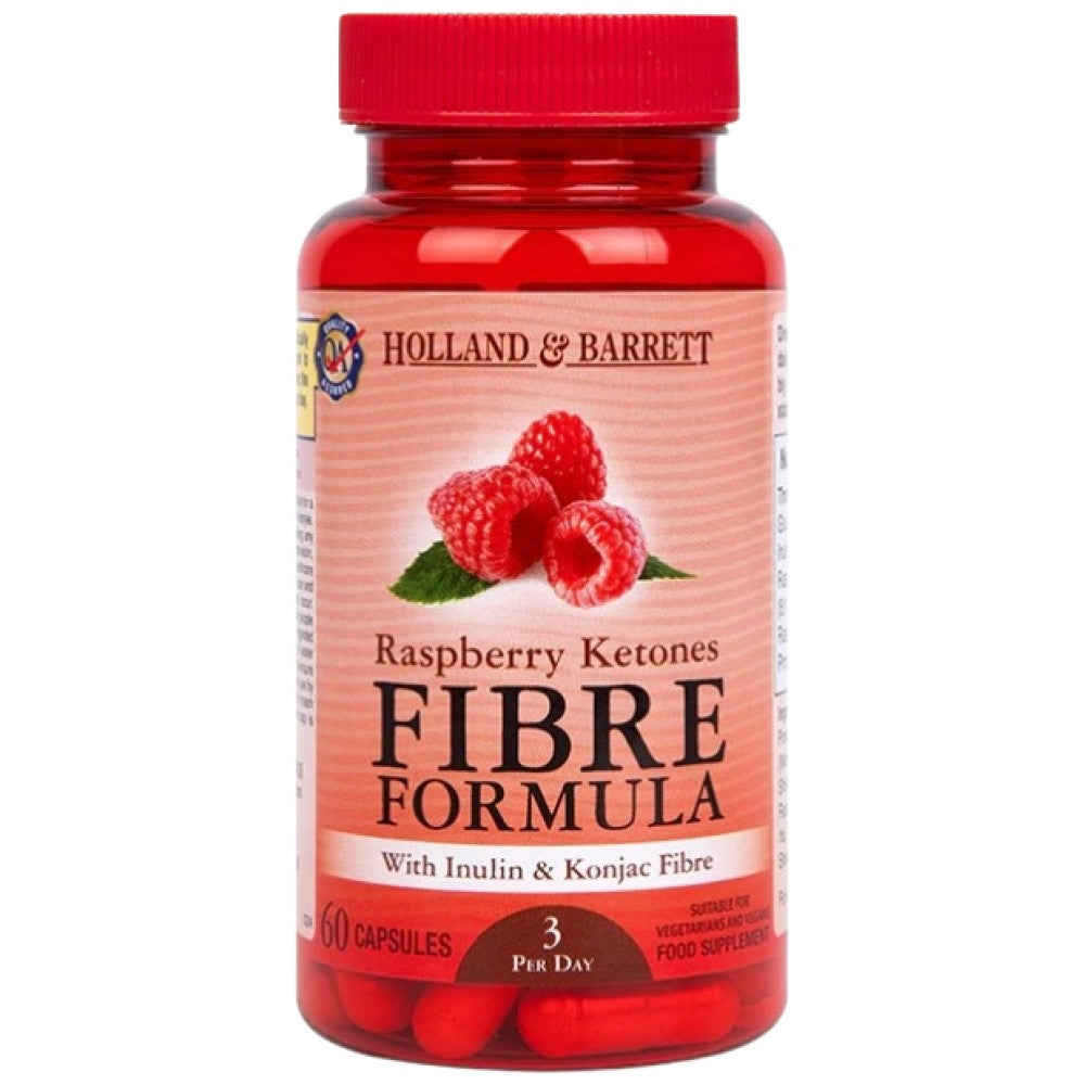 Málna ketonok | Fiber Formula - 60 kapszula