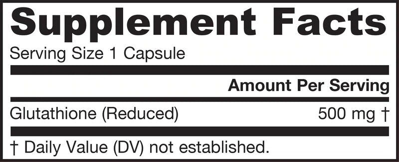 Csökkentett glutation 500 mg - 60 kapszula