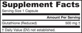 Csökkentett glutation 500 mg - 60 kapszula