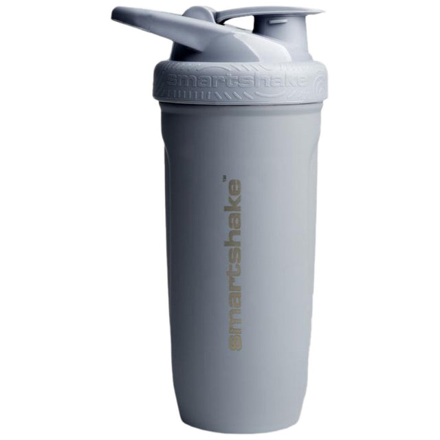 Smart Reinforce Stainless Steel Shaker | Gray - 900 ml - Nutra Best Europe