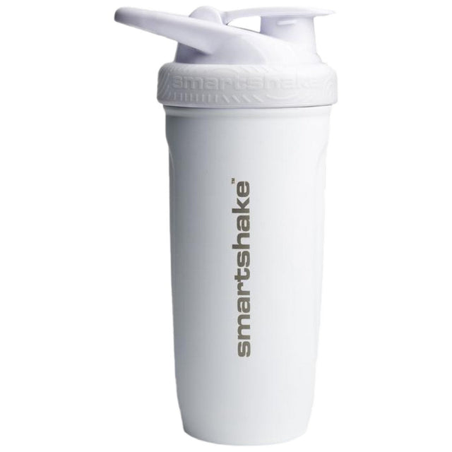Smart Reinforce Stainless Steel Shaker | White - 900 ml - Nutra Best Europe