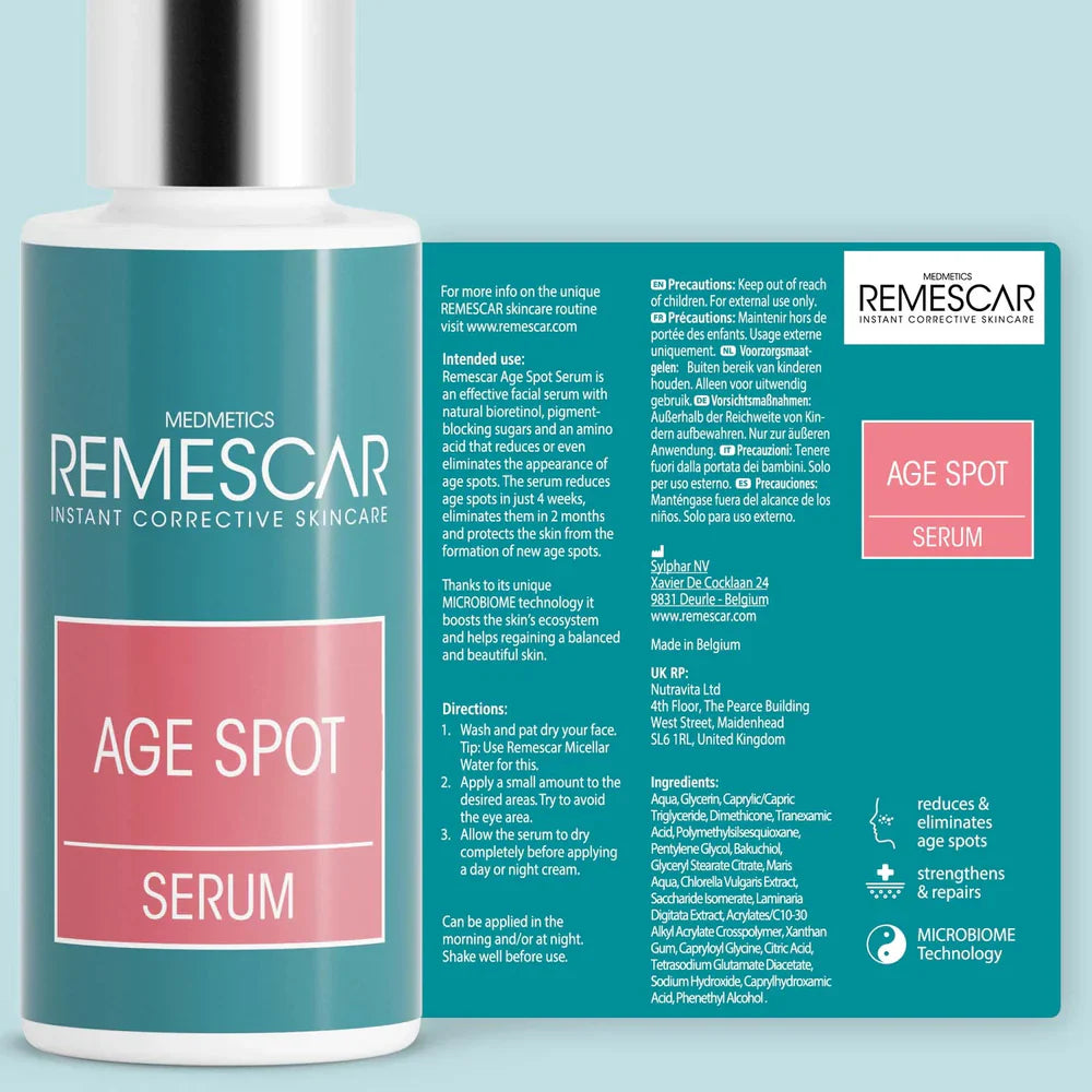 Serum for correcting pigment spots and age spots – 30 ml - Nutra Best Europe