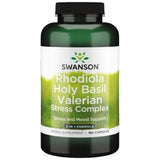 Rhodiola Holy Basil Valerian Stress Complex - 180 kapszula