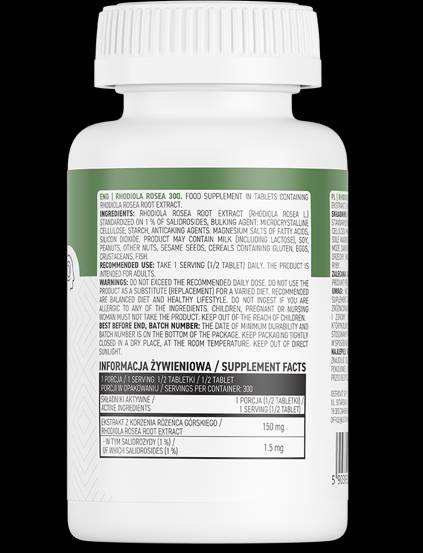 Rhodiola Rosea 300 mg 150 tabletta