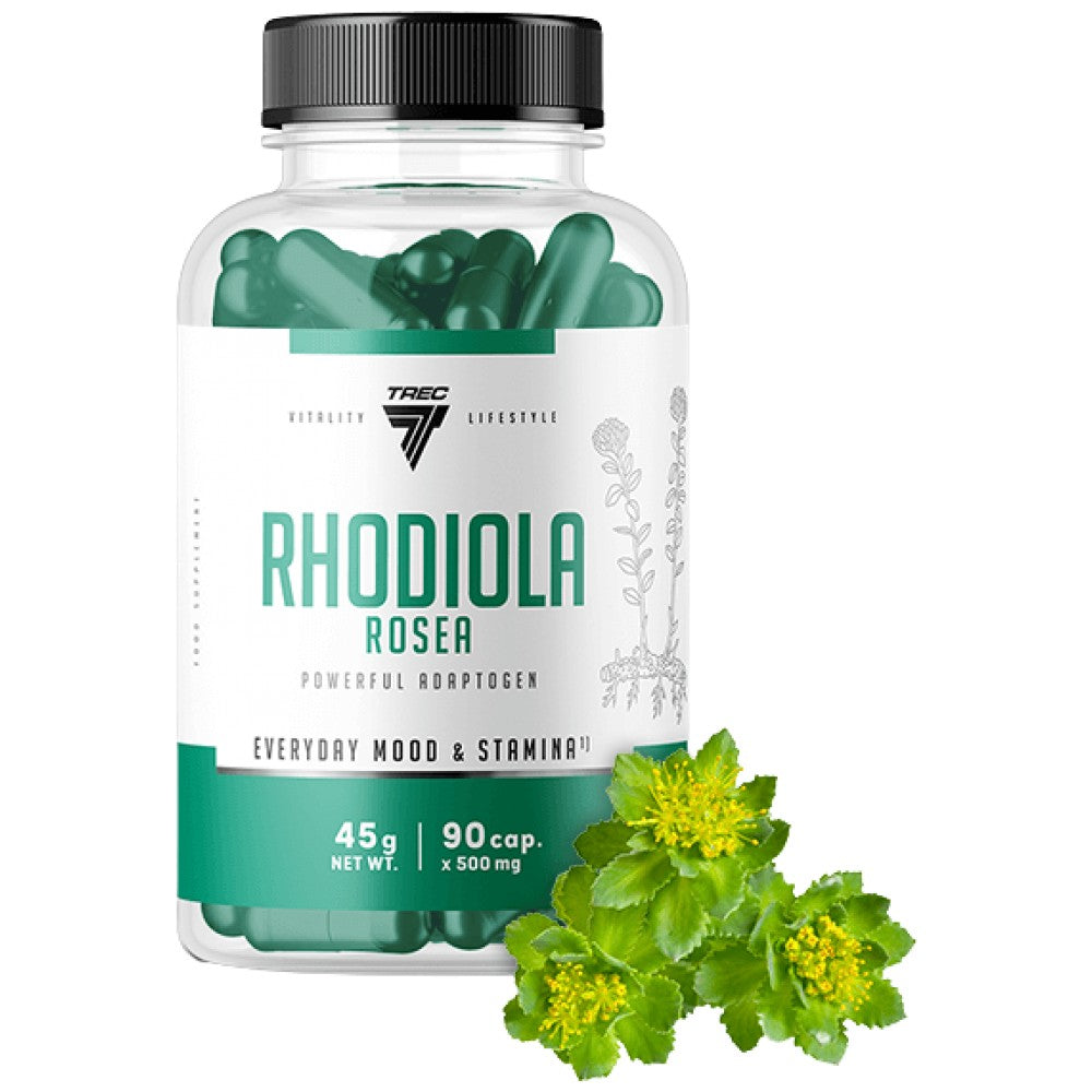 Rhodiola Rosea 500mg | 100 mg gyökérkivonat - 90 kapszula