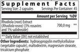 Rhodiola Rosea - 90 kapszula