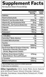 Ordít | Feroious Pre-Workout - 300-315 gramm
