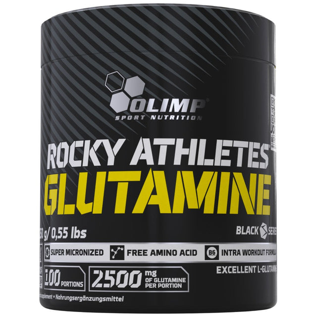 Rocky Athletes Glutamine - 250 grams - Nutra Best Europe