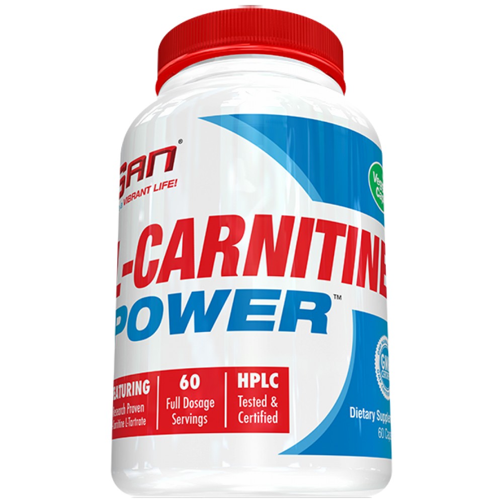 L-Carnitine Power - 60 capsules - Nutra Best Europe