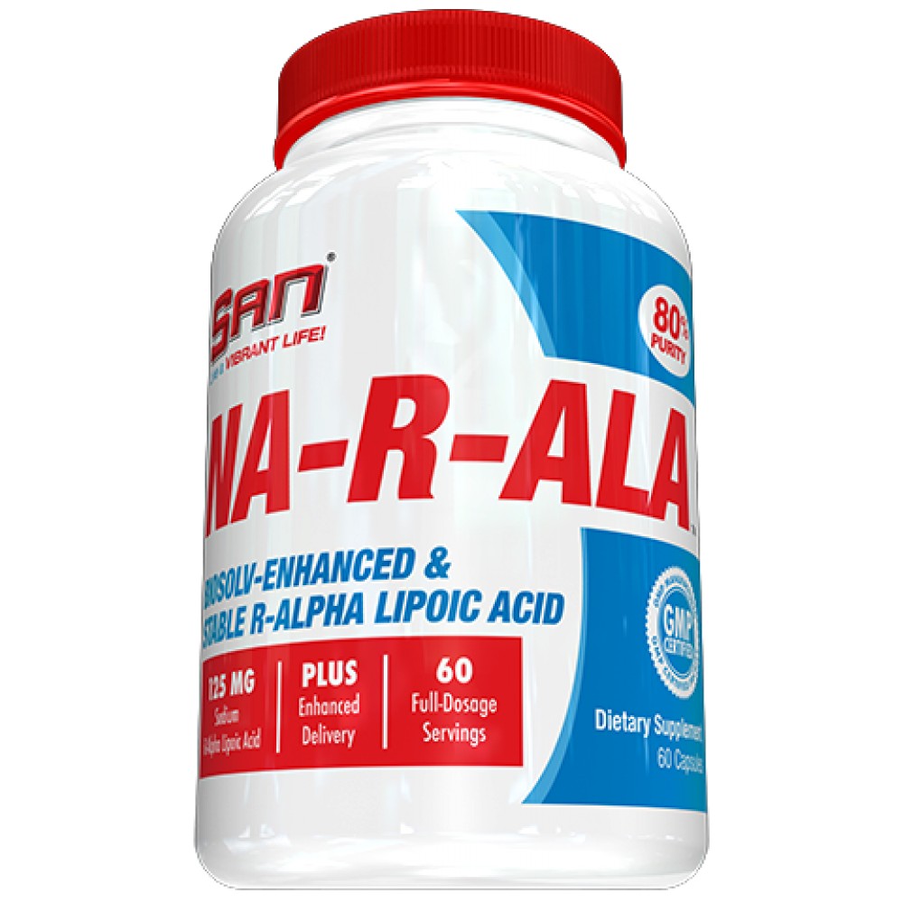 NA-R-ALA 100 mg / Stable R-ALA - 60 capsules - Nutra Best Europe