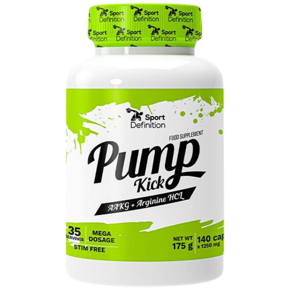 Pump Kick Caps - 140 capsules - Nutra Best Europe