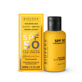 Öregedésgátló arc fényvédő SPF 50 hialuronsavval - 30 ml