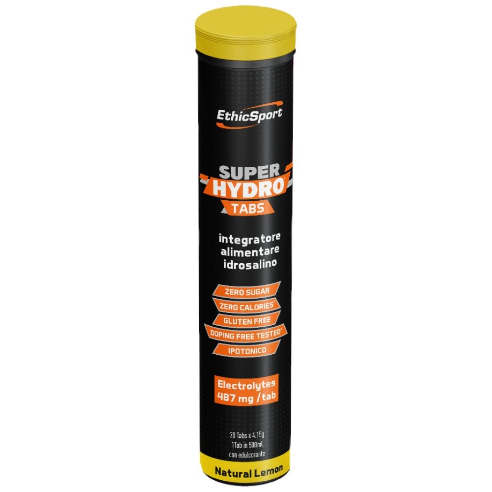 SUPER HYDRO TABS | Izotóniás pezsgőtabletta - 20 db oldható tabletta