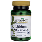 Lithium Aspartate 5 mg 100 capsules - Nutra Best Europe