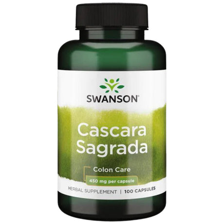 Cascara Sagrada 450 mg 100 capsules - Nutra Best Europe
