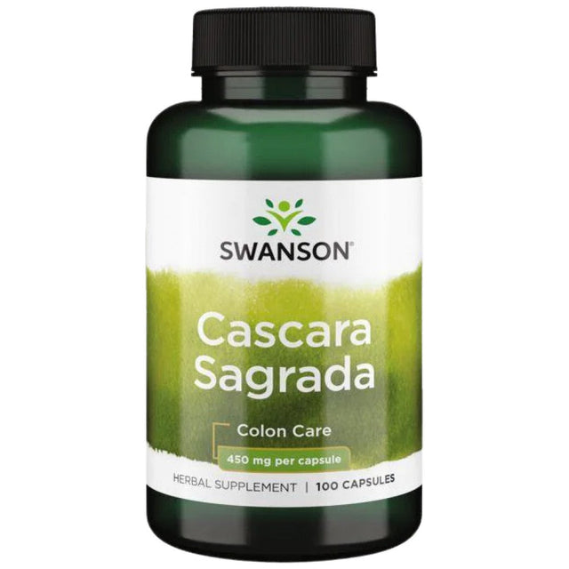 Cascara Sagrada 450 mg 100 capsules - Nutra Best Europe