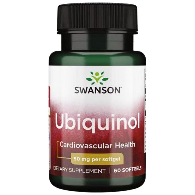 Ubiquinol 50 mg - 60 Gel Capsules - Nutra Best Europe