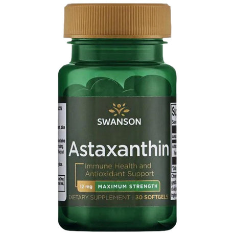Astaxanthin 12 mg - 30 Gel capsules - Nutra Best Europe