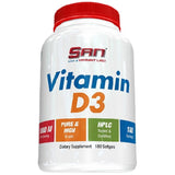 Vitamin D3 1000 IU - 180 Gel capsules - Nutra Best Europe