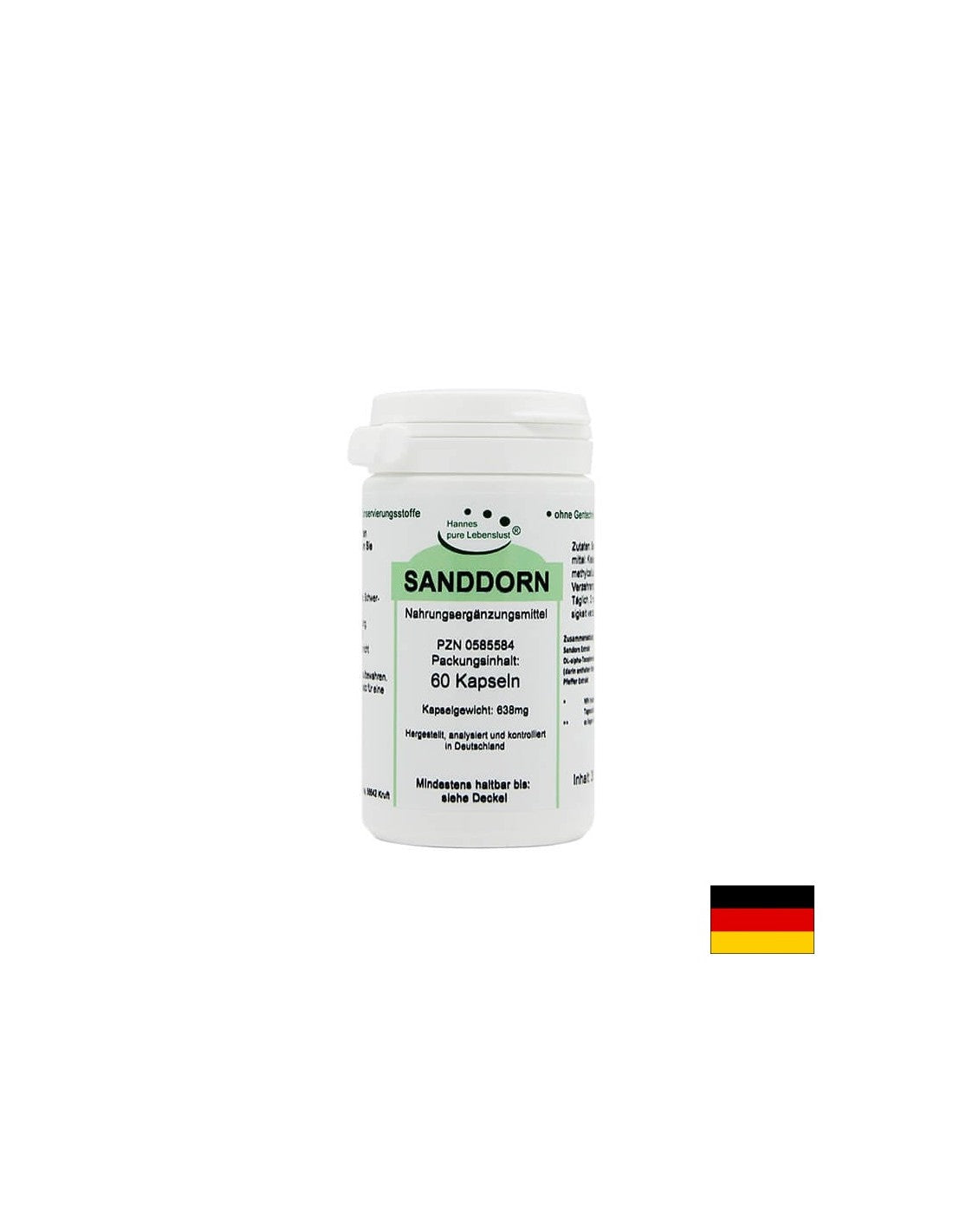 <tc>San</tc>ddorn/Oblepiha (homoktövis), 60 kapszula El Compra