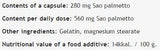 Saw Palmetto 280 mg - 100 kapszula