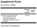 Saw Palmetto/Astaxanthin Prostate Complex 60 gél kapszula