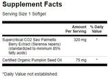 Saw Palmetto - Maximum Strength 320 mg 60 Gel kapszula