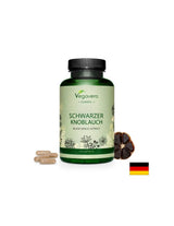 Schwarzer Knoblauch/ Fekete fokhagyma kivonat, 120 kapszula <tc>Vegavero</tc>