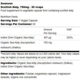 Scottish Kelp 750 mg 30 kapszula