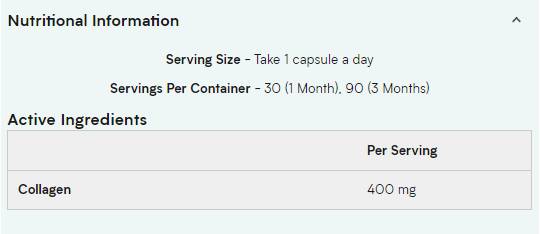 Collagen - 90 capsules - Nutra Best Europe