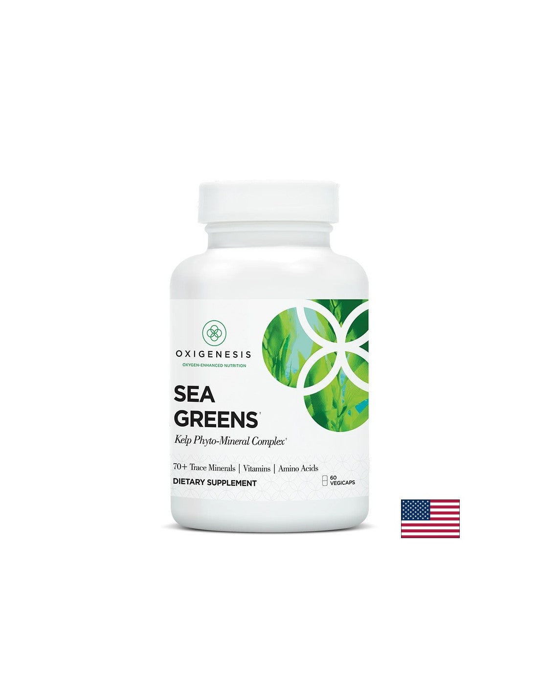 Fitoásványi komplex + Kelp Sea Greens, 60 kapszula
