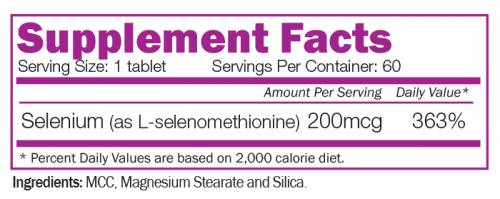 Szelén 200 mcg - 60 tabletta