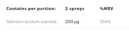 Szelén szájspray 200 mcg - 26 ml
