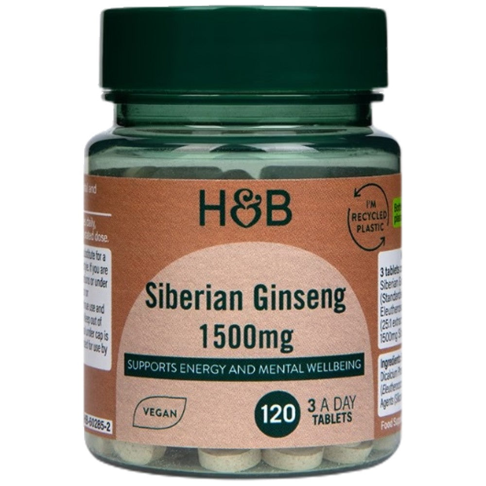 Szibériai ginzeng 1500 mg - 120 tabletta