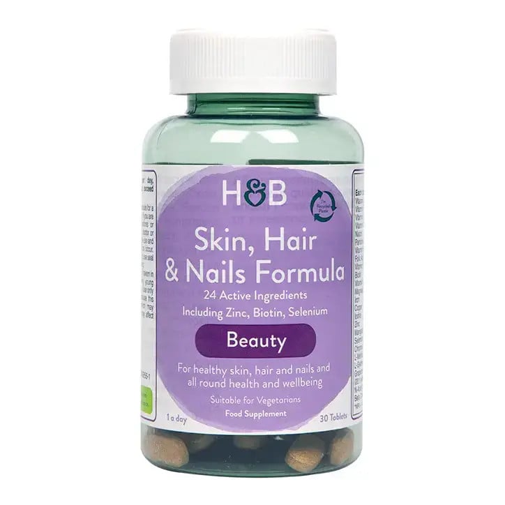 Bőr, Haj, Körmök (Bőr, Haj) formula & Körömformula) 30 tabletta HOLLAND & BARRETT