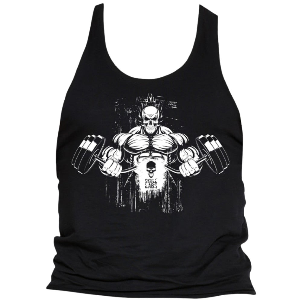 <tc>Skull Labs</tc> Tanktop | Fekete-Fehér