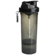 2Go Smart Shaker Slim | Gunsmoke Black - 500 ml - Nutra Best Europe